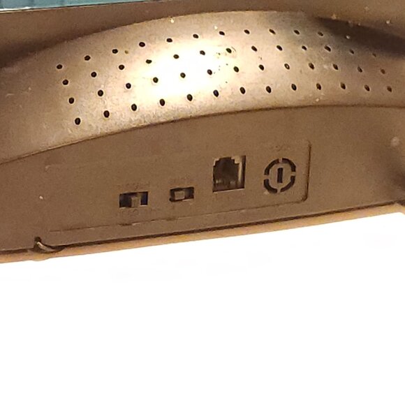 Telephone Alarm Clock AM/FM Radio Translucent Blue Tested Digital Telemax 2000 - Picture 4 of 7